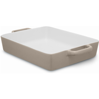 Nattura 38cm Rectangular Baking Dish BEIGE