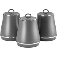 Tower Renaissance Set of 3 Canisters Grey