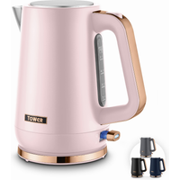 Tower Cavaletto Jug Kettle Pink & Rose Gold