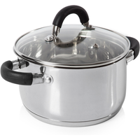 Tower 24cm Casserole S/Steel Stainless Steel