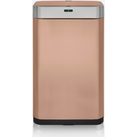 Tower 75 Litre Rectangular Sensor Bin Copper