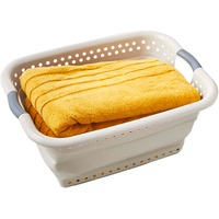 Tower Collapsible Laundry Basket Latte