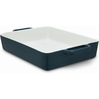 Nattura 38cm Rectangular Baking Dish Teal
