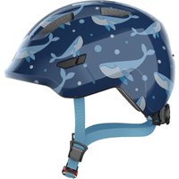 Abus Smiley 3.0, fietshelm, junior, blue whale