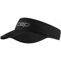 CEP Core Run Foldable Visor, zonneklep, zwart