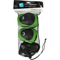 Crazy Safety, beschermset, junior, groen