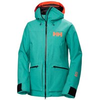 Helly Hansen Powderqueen 3.0, skijas, dames, groen