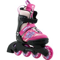 K2 Lumi Pro, skeelers, junior, roze/blauw