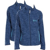 Kilpi Alacant, fleece jas, 2-pack, junior, donkerblauw