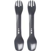Lifeventure Ellipse Spork 2-Pack, bestek, grijs