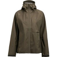Lundhags Tived Waterproof Jacket, regenjas, dames, groen
