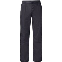 Vaude Women's Drop Pants II, regenbroek, dames, zwart/zwart