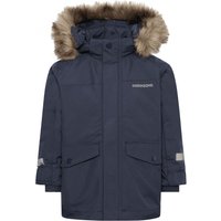 Didriksons Bjärven 5, parka, kids, navy