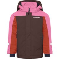 Didriksons Neptun 5, ski jacket, junior, shadow brown