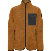 Didriksons Peter 3, fleece jacket, men, spice brown