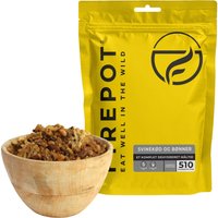 Firepot Pork and Beans, freeze-dried food, Reg