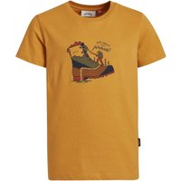 Lundhags Fulu Climbing T-shirt, t-shirt, junior, gold