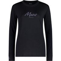 Mons Royale Yotei Merino Classic Long Sleeve, base layer top, women, black
