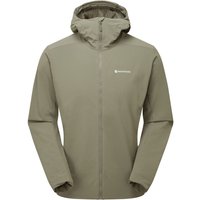 Montane Khamsin Hoodie, softshell jacket, men, green