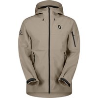 Scott Explorair 3L, shell jacket, men, beige