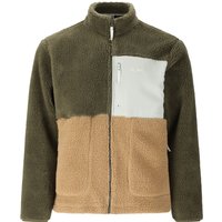 SLOPE Katau Teddy, fleece jacket, men, grape leaf