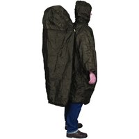 TravelSafe Rain Cover with Backpack Extension, L/XL, olive green