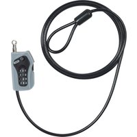 Abus Combiloop 205/200, candado de cable, negro