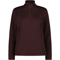 CMP felpa in pile, donna, bordeaux