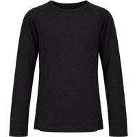 Helios Merino One, maglia intima da sci, junior, nera