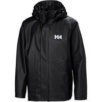 Helly Hansen Moss, giacca antipioggia, junior, nero