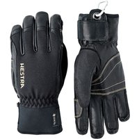 Hestra Army Leather Gore-Tex Short, guanti da sci, nero