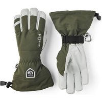 Hestra Army Leather Heli Ski, guanti da sci, verde