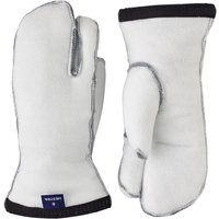 Hestra Heli Ski Liner, guanti interni a 3 dita, bianco