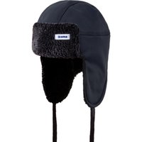 Kama Lapon, berretto softshell, nero