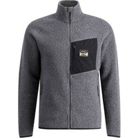 Lundhags Flok Wool Ms Pile, strato intermedio, uomo, grigio