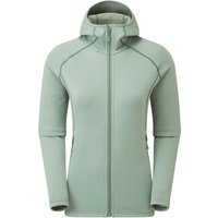 Montane F Fury Hoodie, felpa in pile, donna, verde