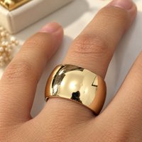Aliança de moeda antiga avulsa modelo abaulado 14mm