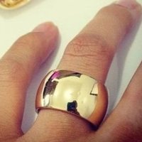 Aliança Moeda Antiga 14mm Abaulada - Brilho e Durabilidade