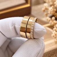 Par de alianças 8mm com zircônias (Mod. PD10)