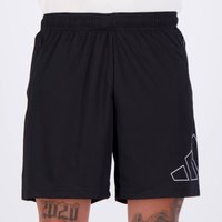 Bermuda Adidas We Base BL Preto