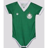 Body Palmeiras Premium Verde e Branco