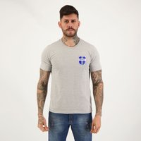 Camisa Brasil Escudo Cinza