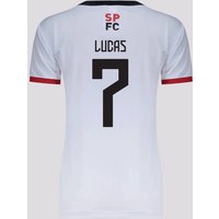 Camisa São Paulo Tela 7 Lucas Feminina Branca