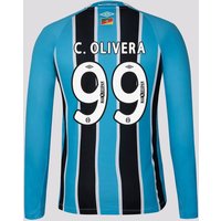 Camisa Umbro Grêmio I 2025 Manga Longa 99 C. Olivera