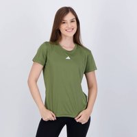 Camiseta Adidas Basic Treino Feminina Verde