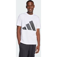 Camiseta Adidas Big Logo Branca e Preta