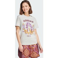 Camiseta Adidas Farm Gfx 2 Feminina Cinza