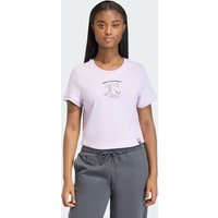 Camiseta Adidas Grafica Doodle 2 Feminina Lilás