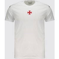 Camiseta Kappa Vasco Viagem 2025 Branca