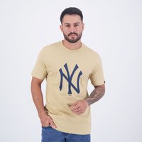 Camiseta New Era MLB New York Yankees Essentials Duo Bege